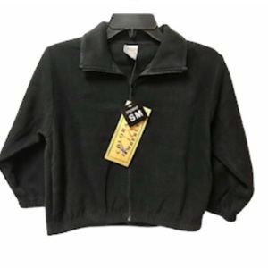 🆕 NWT Colorado Timberline Black Full Zip Fleece